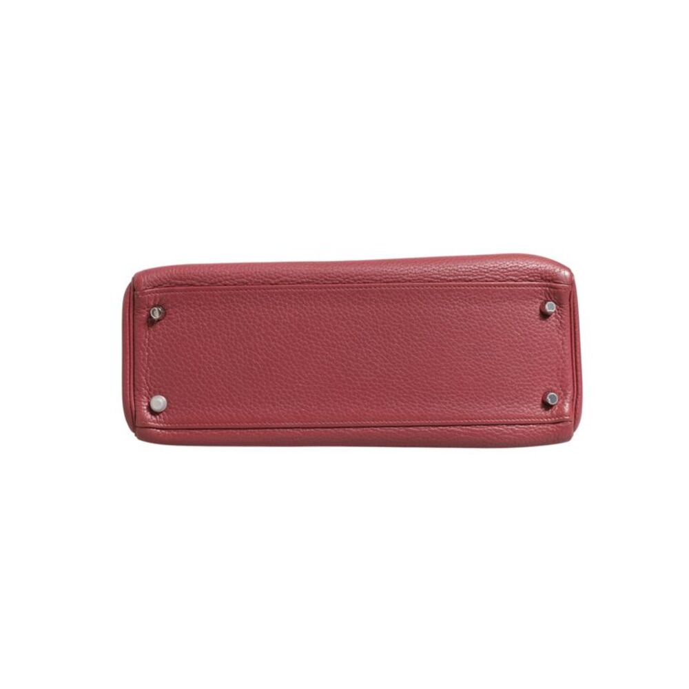 Hermès Kelly 32 Rouge H Togo Retourne Women's Palladium - Picture 4 of 6